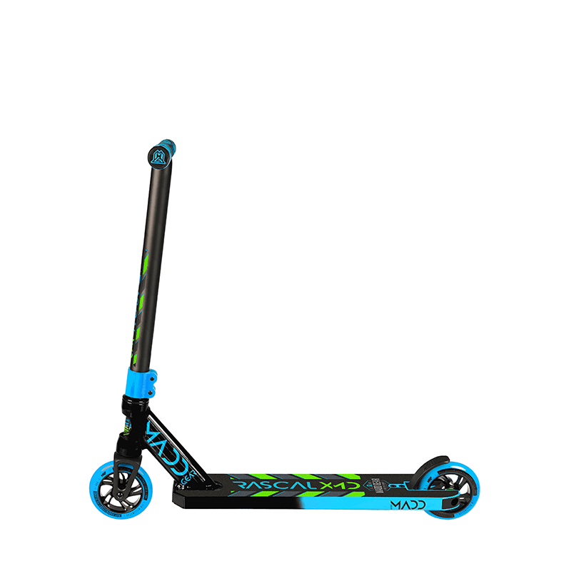 Madd Gear KICK RASCAL Scooter Blue Green bikes