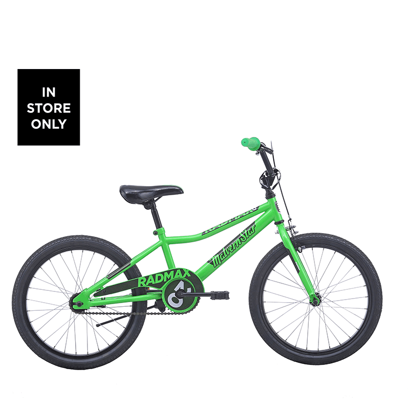 Malvern Star Radmax 20 Kids Bike – Green - bikes.com.au