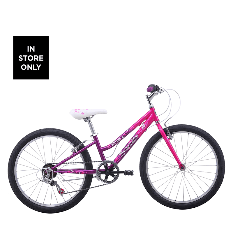 Malvern Star Roxy 24 Kids Bike – Purple / White - bikes.com.au