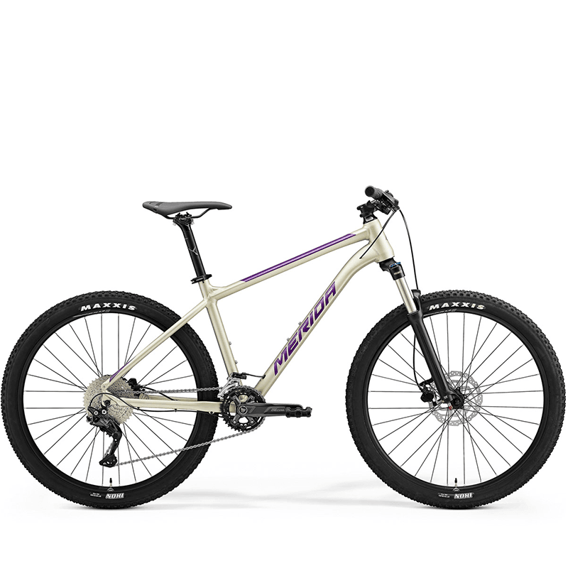 Merida Big Seven 300 Mountain Bike - Silk Champagne / Purple - bikes.com.au