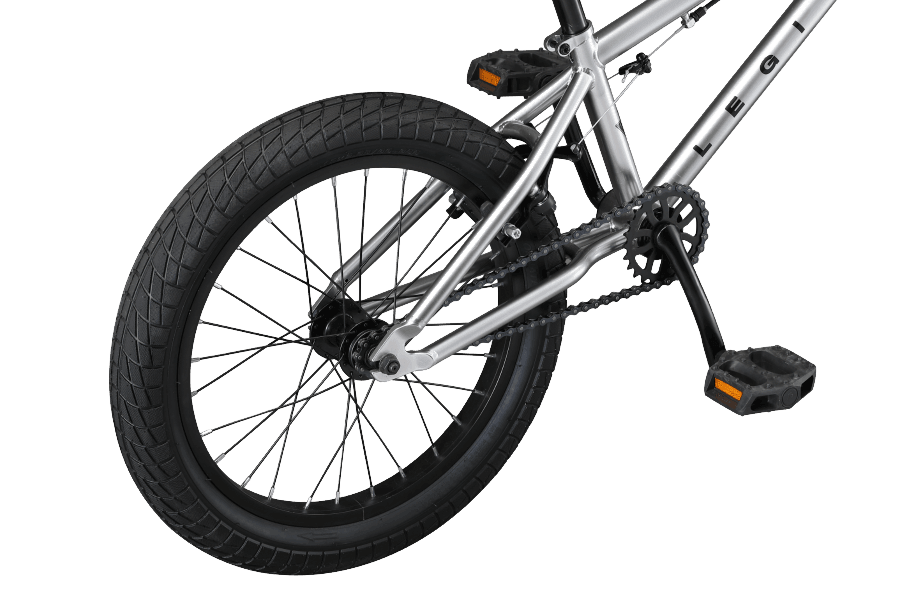 Mongoose Legion L18 Kids BMX - Silver - bikes.com.au