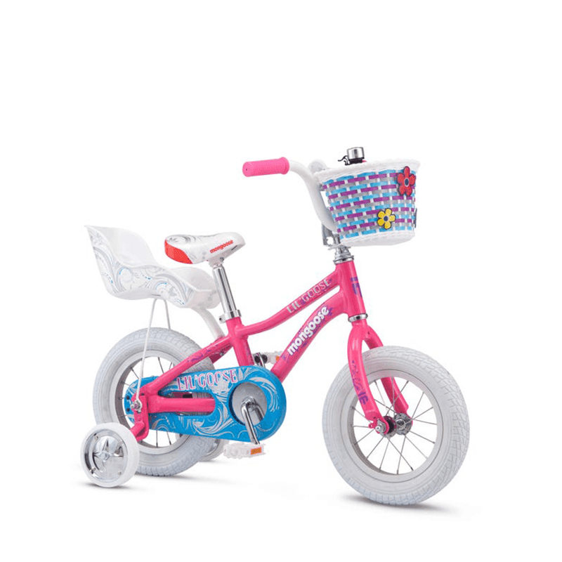 Mongoose Lilgoose 12" Kids Bikes - Pink - bikes.com.au