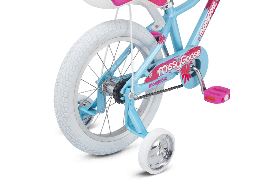 Mongoose Missygoose 16" Kids Bikes - Blue - bikes.com.au