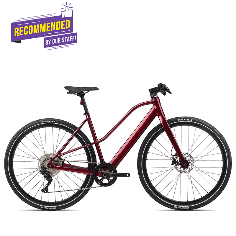 Orbea Vibe H30 MID eBike - Red - bikes.com.au