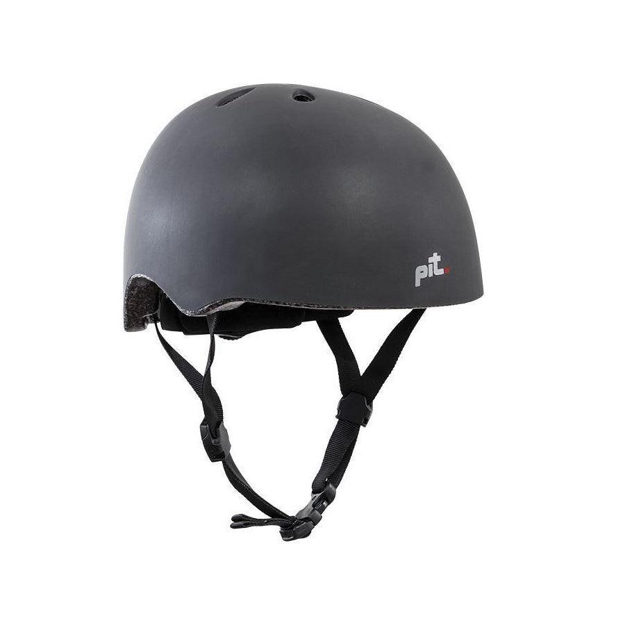 PIT Kids XS Urban Helmet – Matt Black - bikes.com.au