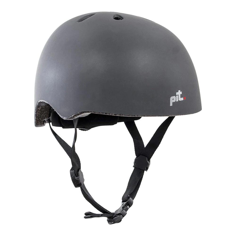 PIT Urban Helmet - Matt Black - bikes.com.au