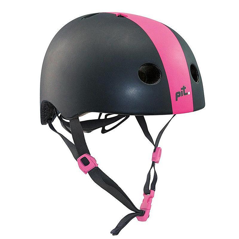 PIT Urban Helmet - Matt Black / Matt Pink - bikes.com.au
