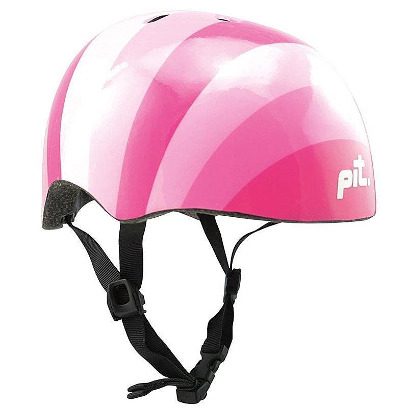 PIT Urban Helmet - Pink Stripes - bikes.com.au