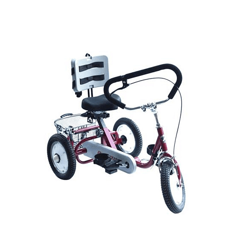 Rehatri Foot Tricycle 12" - Red - bikes.com.au