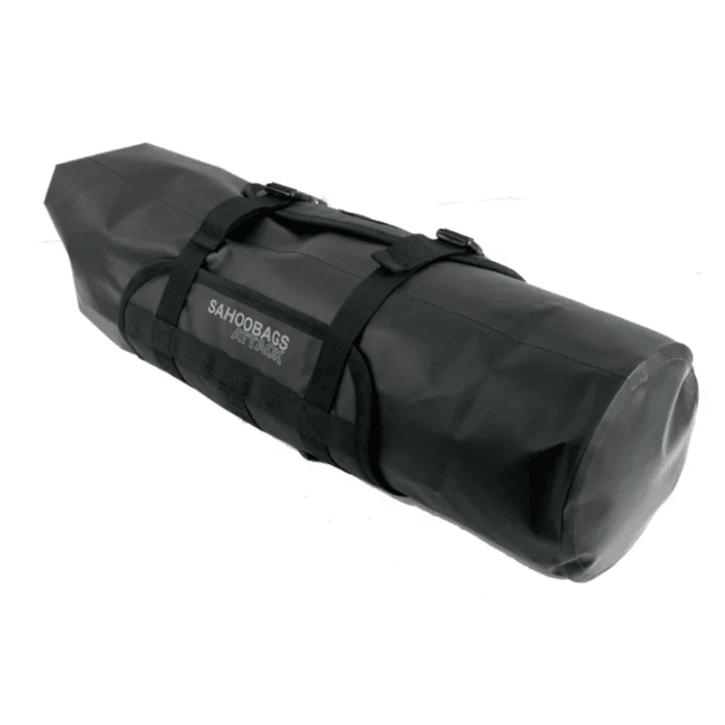 Sahoo Attack Waterproof Handlebar Roll Bag 7L - Blue / Black - bikes.com.au