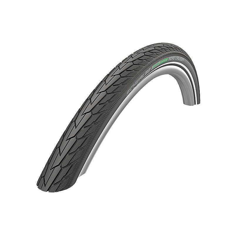 Schwalbe Road Cruiser 28 x 1.75 Reflective Wire Bead Tyre - bikes.com.au