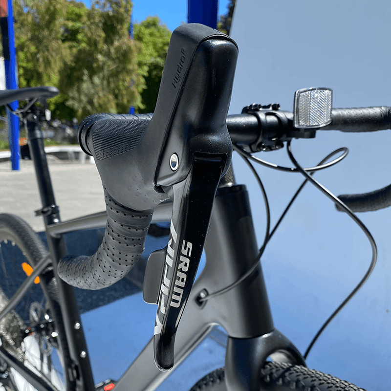 Shogun Roubaix Carbon Ltd Edition Gravel Bike - Black - bikes.com.au