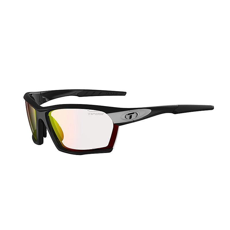 Tifosi Kilo Clarion Red Fototec Cycling Sport Sunglasses - Black / White - bikes.com.au