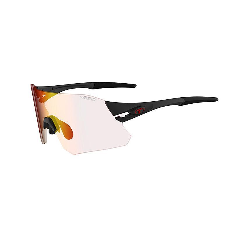 Tifosi Rail Clarion Red Fototec Lense Cycling Sport Sunglasses - Matte Black Frame - bikes.com.au