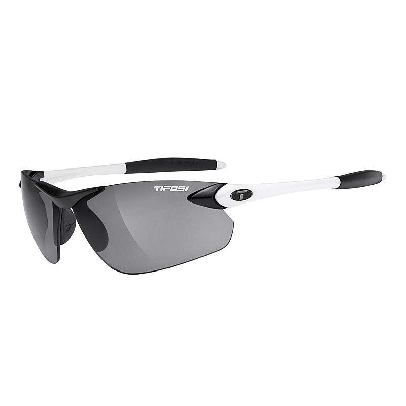 Tifosi SEEK Cycling Sport Sunglasses Fototec - White / Black - bikes.com.au