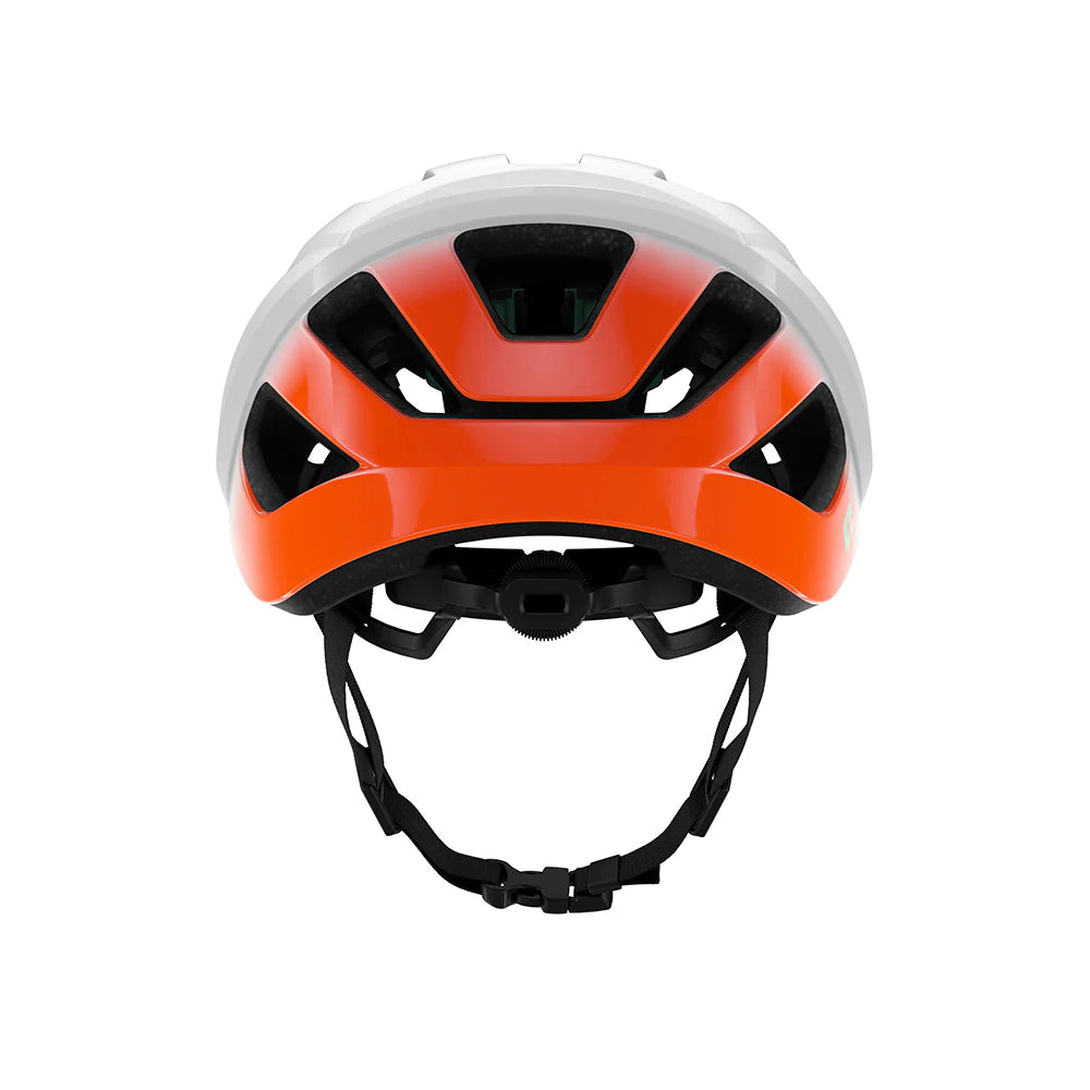 Orange road bike online helmet