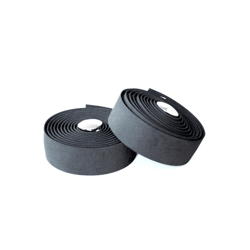 Velo Bartape VINE WRAP Microfibre with GEL - Black - bikes.com.au