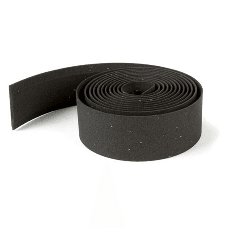 Velo Cork Handlebar Tape with Gel - Black - bikes.com.au