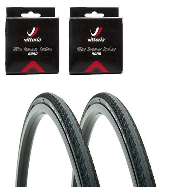 Vittoria Rubino Pro Folding Tyre & Tube Pack (Pair) - bikes.com.au