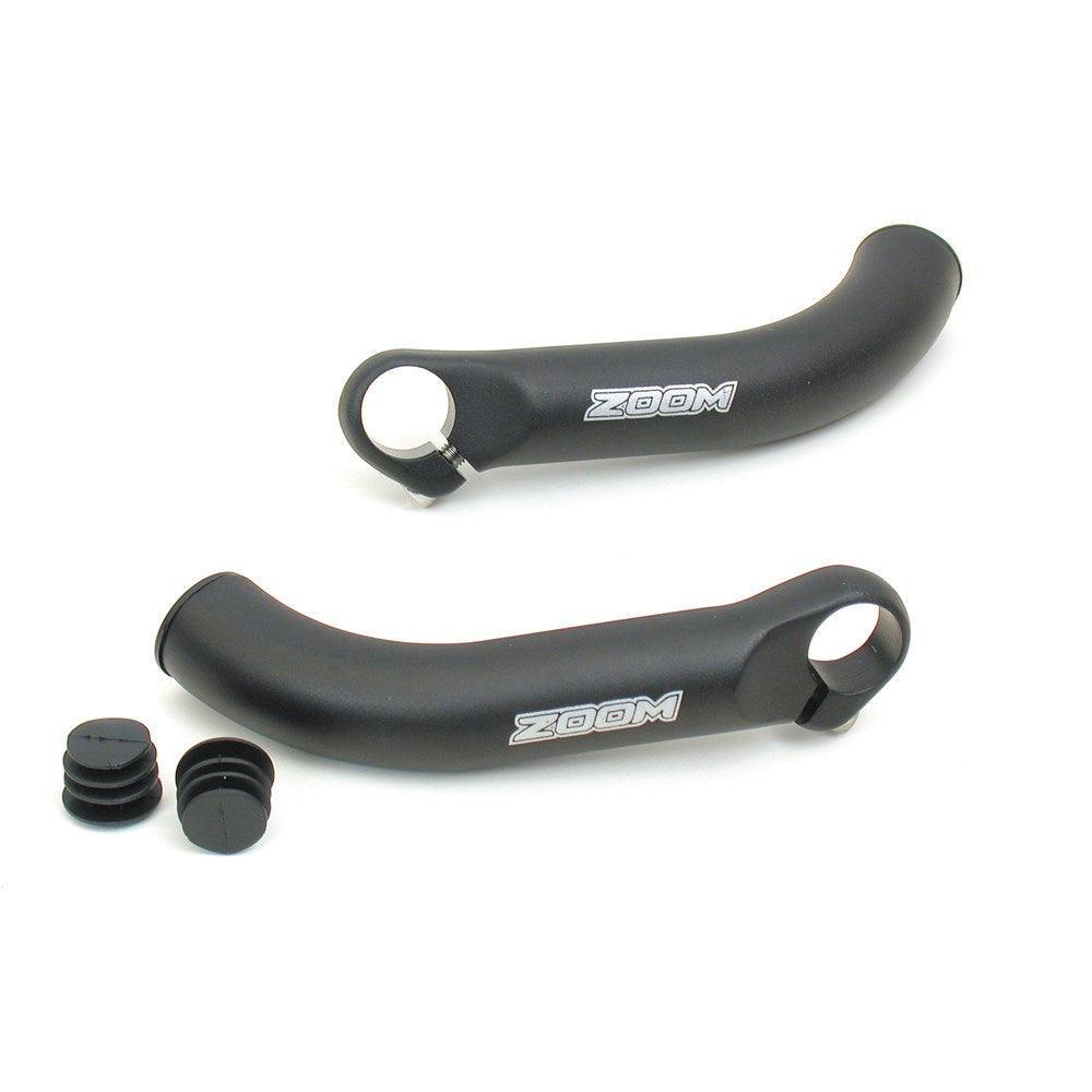 ZOOM Fat Boy Bar End - Black - bikes.com.au