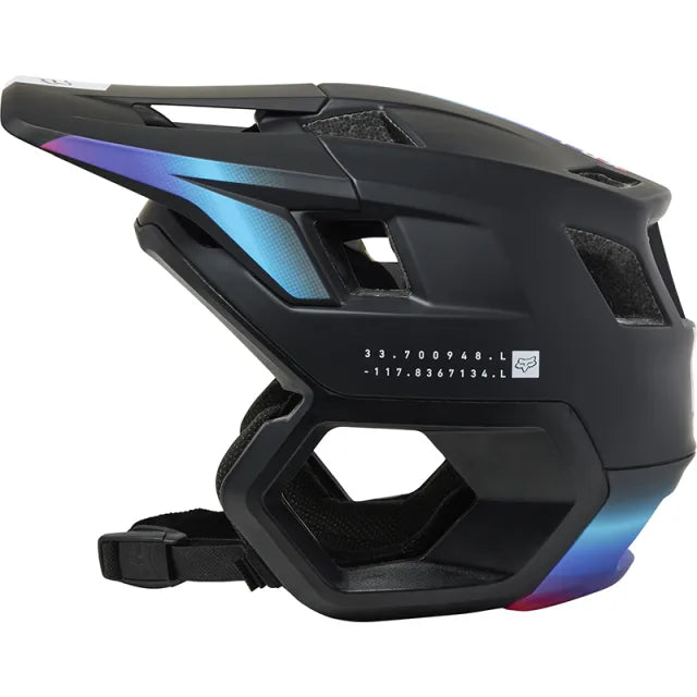 Fox Dropframe Pro RTRN MIPS Helmet - Black/Lunar - bikes.com.au